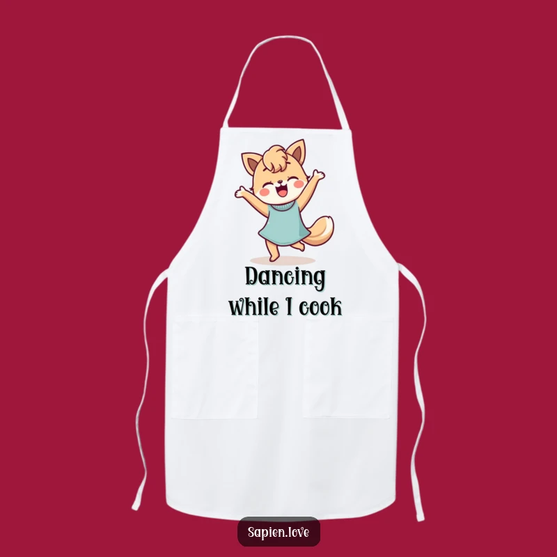 Funny Animal Feature Dancer Apron: Cook with Joy and Stay Clean with This Expressive Accessory!
