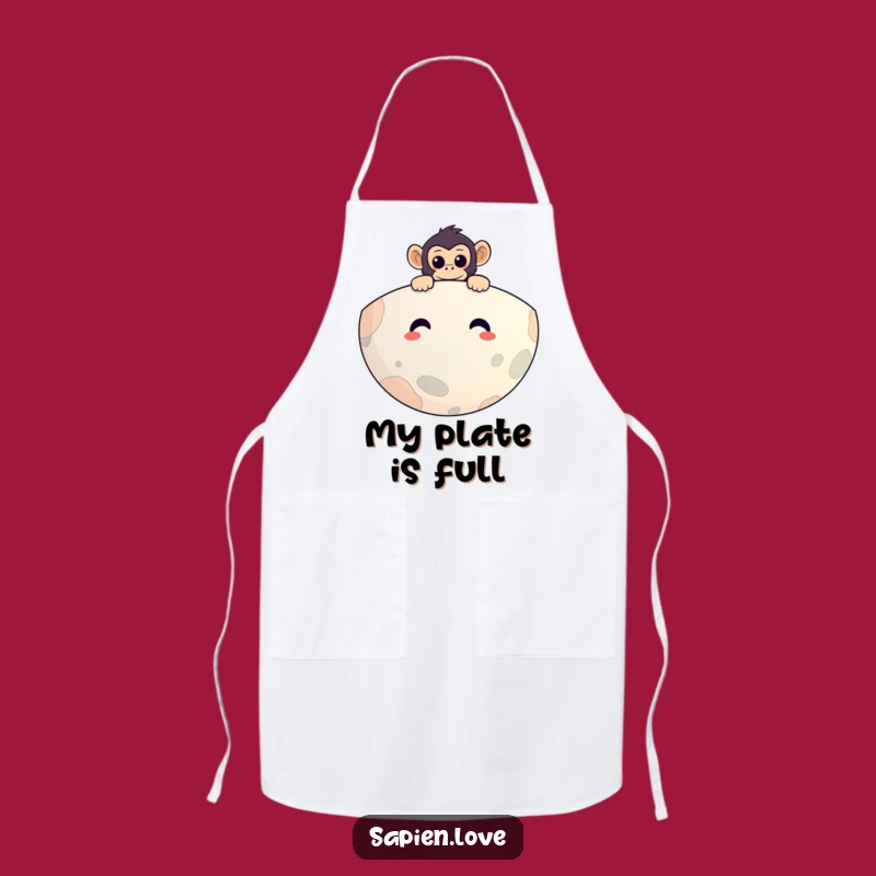 Funny Primate Planet Apron: Cook Up Laughs With This Humorous Monkey Kitchen Accessory, Great Funny Gift