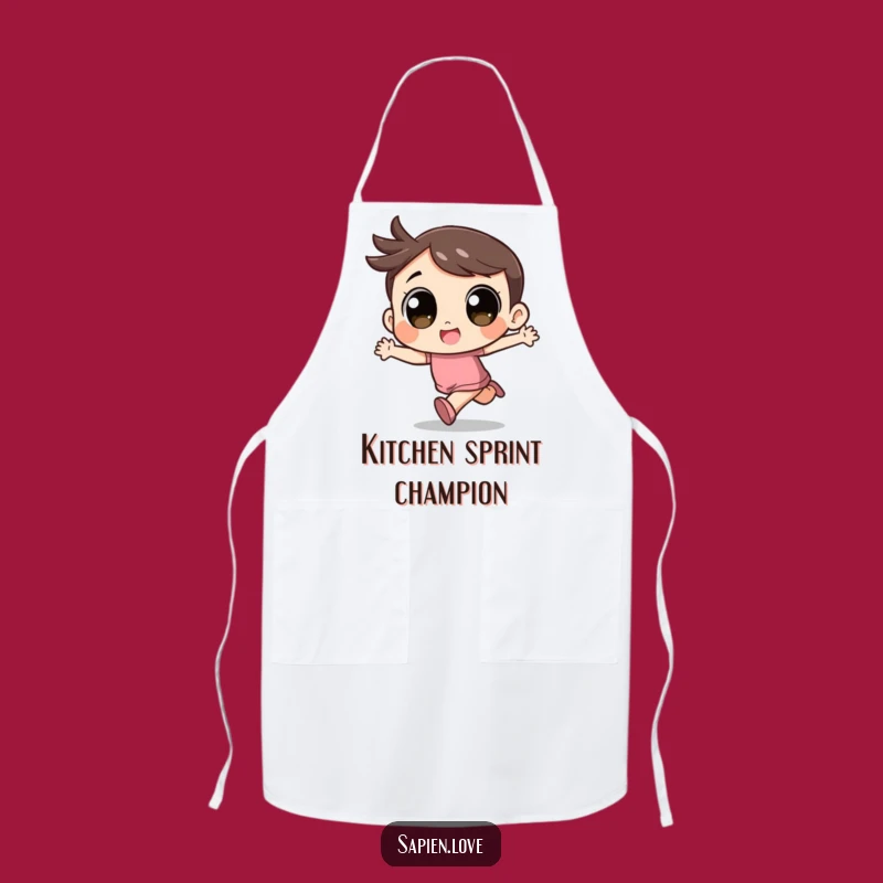 Funny Kawaii Kitchen Apron: Cook with Cute Excitement and Character