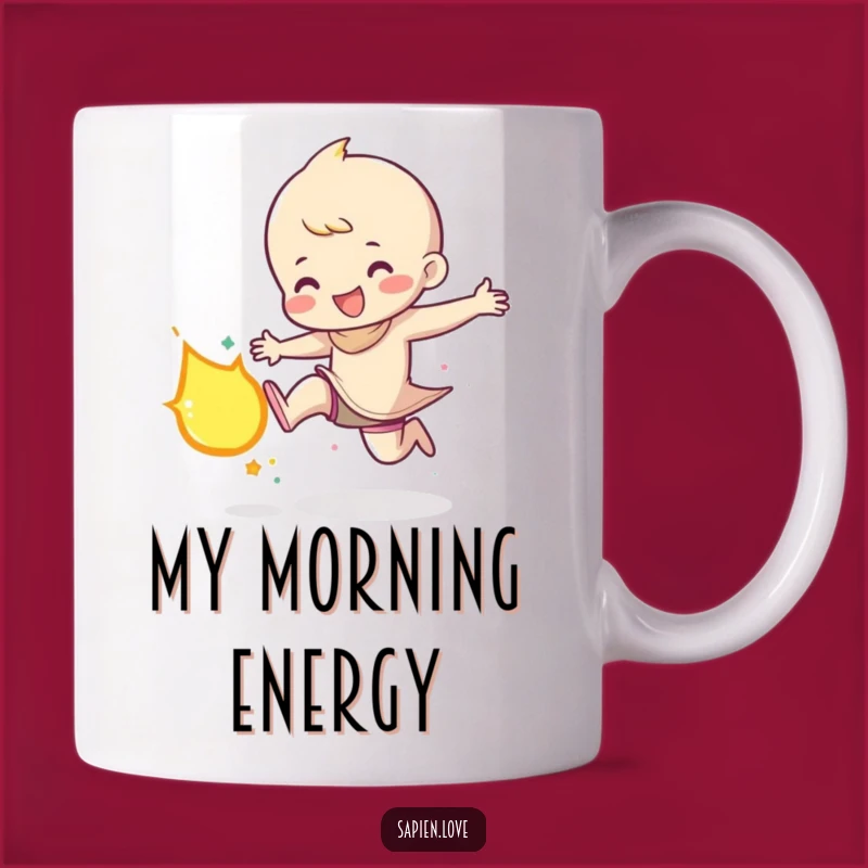 Funny Meteor Kicker Mug: Hilarious Gift for the Powerfully Playful