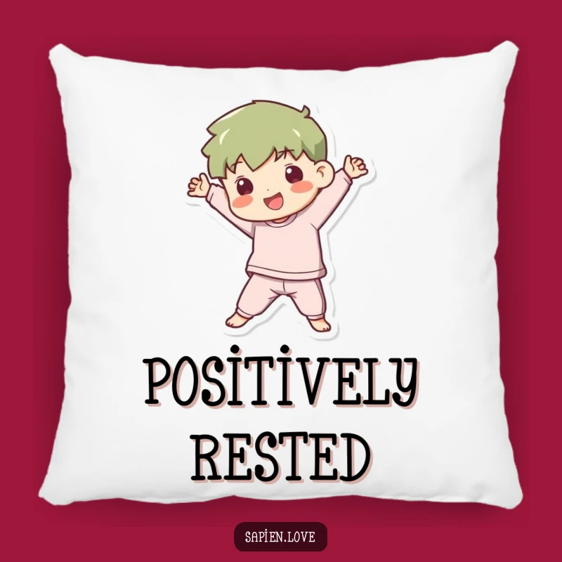Funny Kawaii Pose Pillow: Cozy Playful Human's Dynamic Comfort Gift