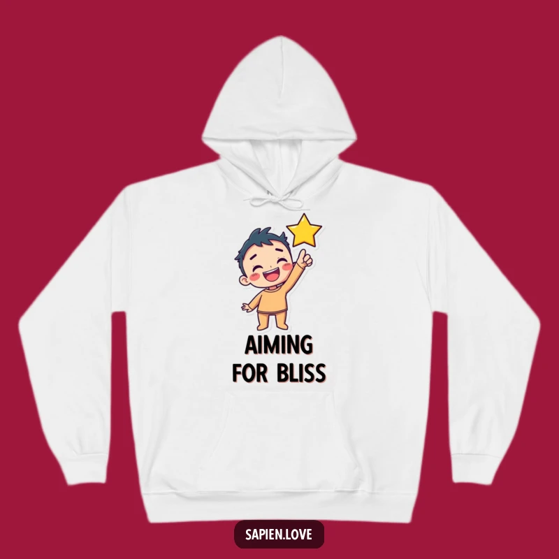 Funny Kawaii Star Hoodie: Cozy Delighted Human's Funny Dreamer Gift