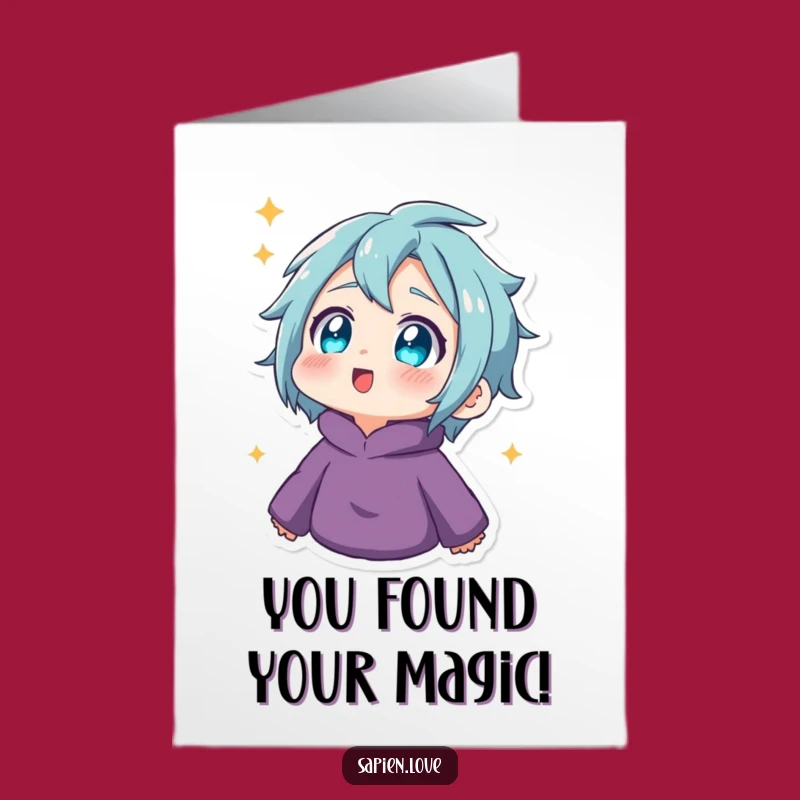 Free Printable Congrats Card: Twinkling Eyes See Amazing Success!