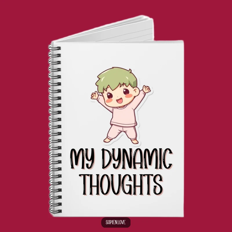 Funny Kawaii Pose Notebook: Jot Down Ideas with Playful Dynamism