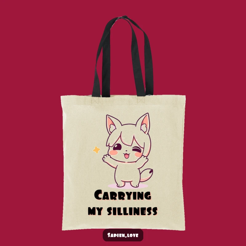 Funny Animal Ears Character Tote Bag - Carry Your Silly Style
